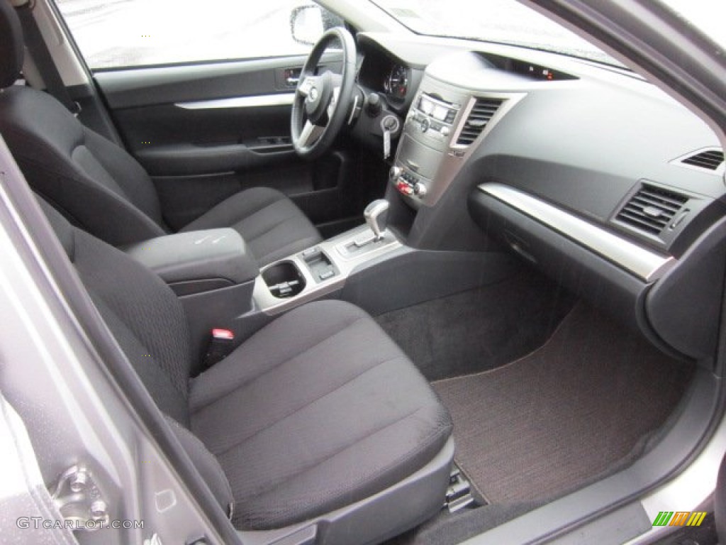 Off Black Interior 2011 Subaru Outback 2.5i Premium Wagon Photo #57491752