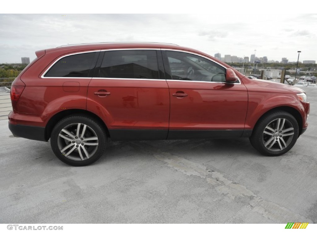 Garnet Red Pearl Effect 2007 Audi Q7 3.6 Premium quattro Exterior Photo #57492710