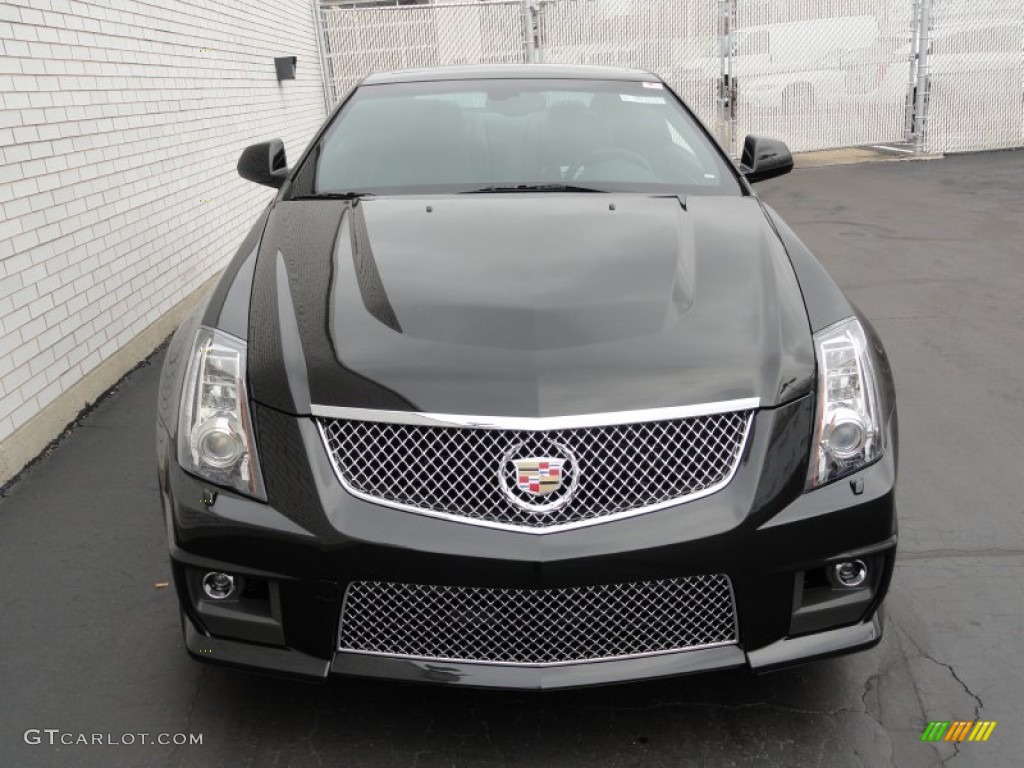 Black Diamond Tricoat 2012 Cadillac CTS -V Coupe Exterior Photo #57493468