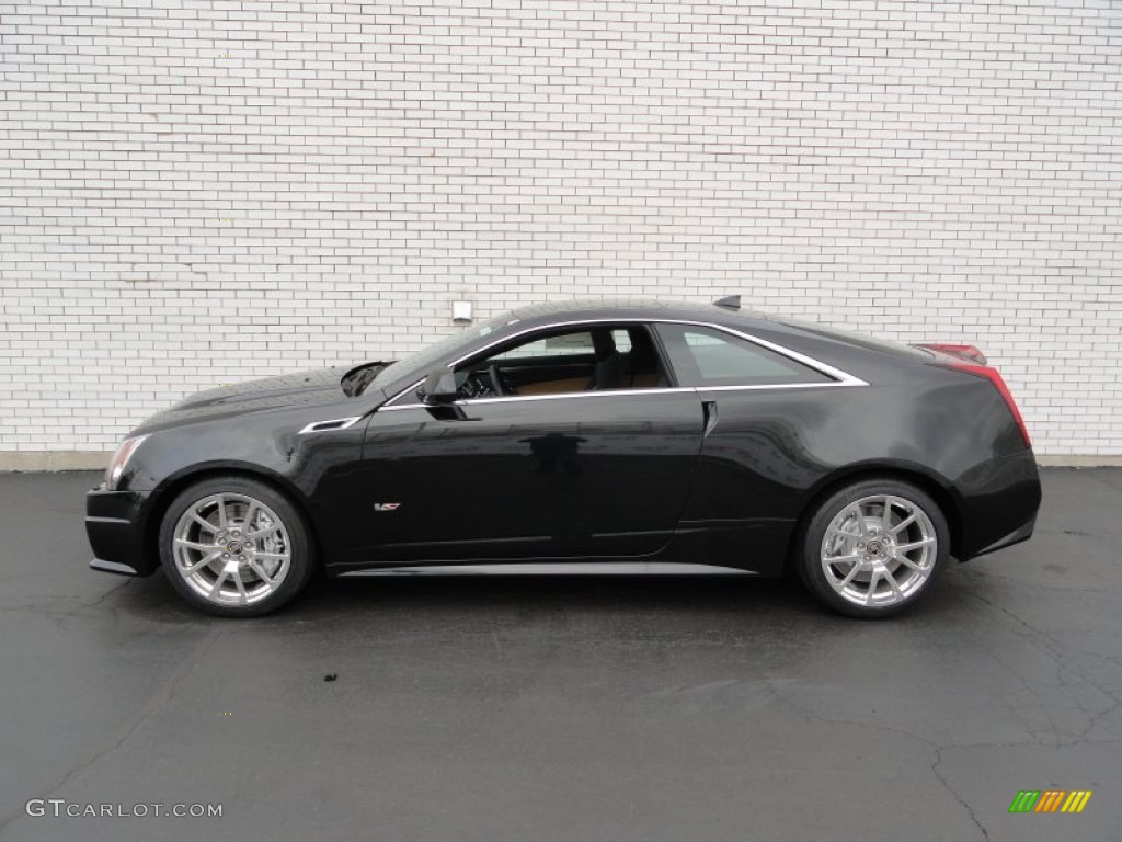 Black Diamond Tricoat 2012 Cadillac CTS -V Coupe Exterior Photo #57493516