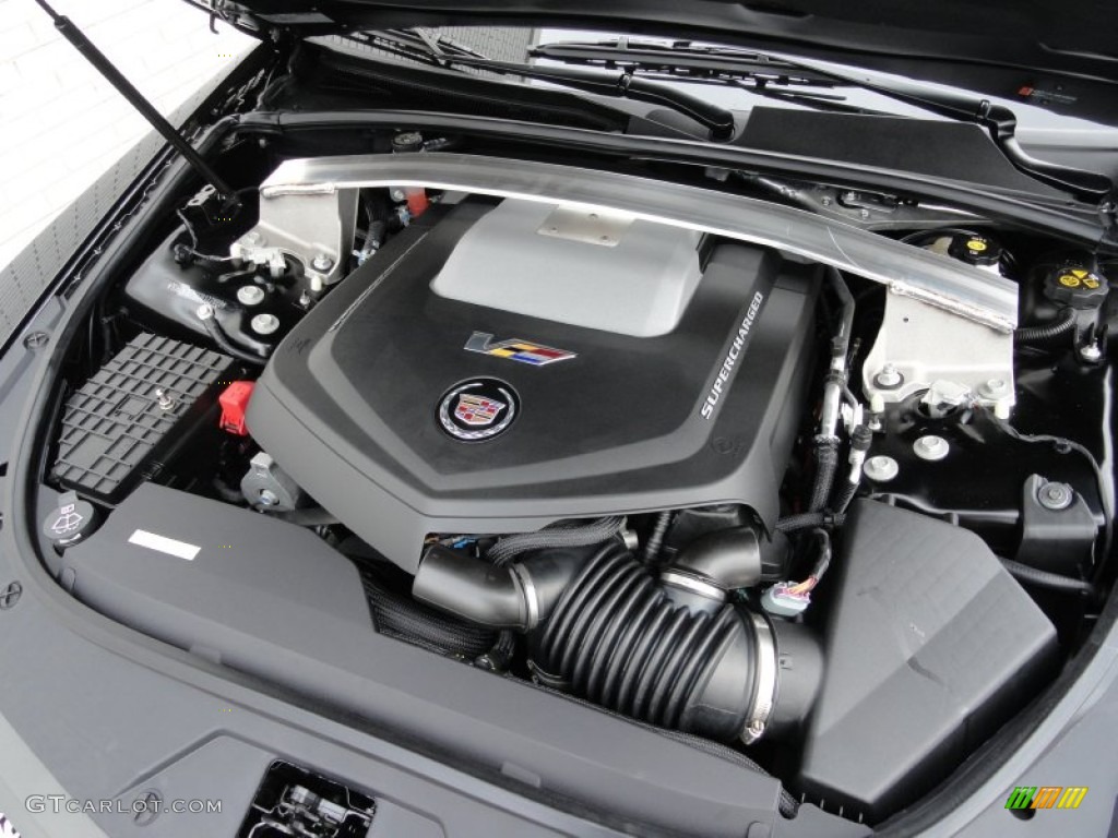 2012 Cadillac CTS -V Coupe 6.2 Liter Eaton Supercharged OHV 16-Valve V8 Engine Photo #57493621