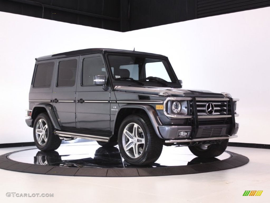 Flint Grey Metallic 2009 Mercedes-Benz G 55 AMG Exterior Photo #57493648