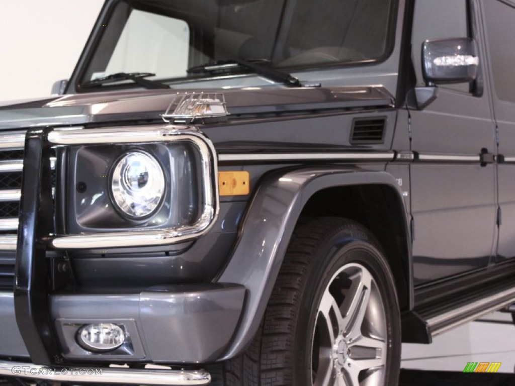 2009 G 55 AMG - Flint Grey Metallic / designo Charcoal photo #10