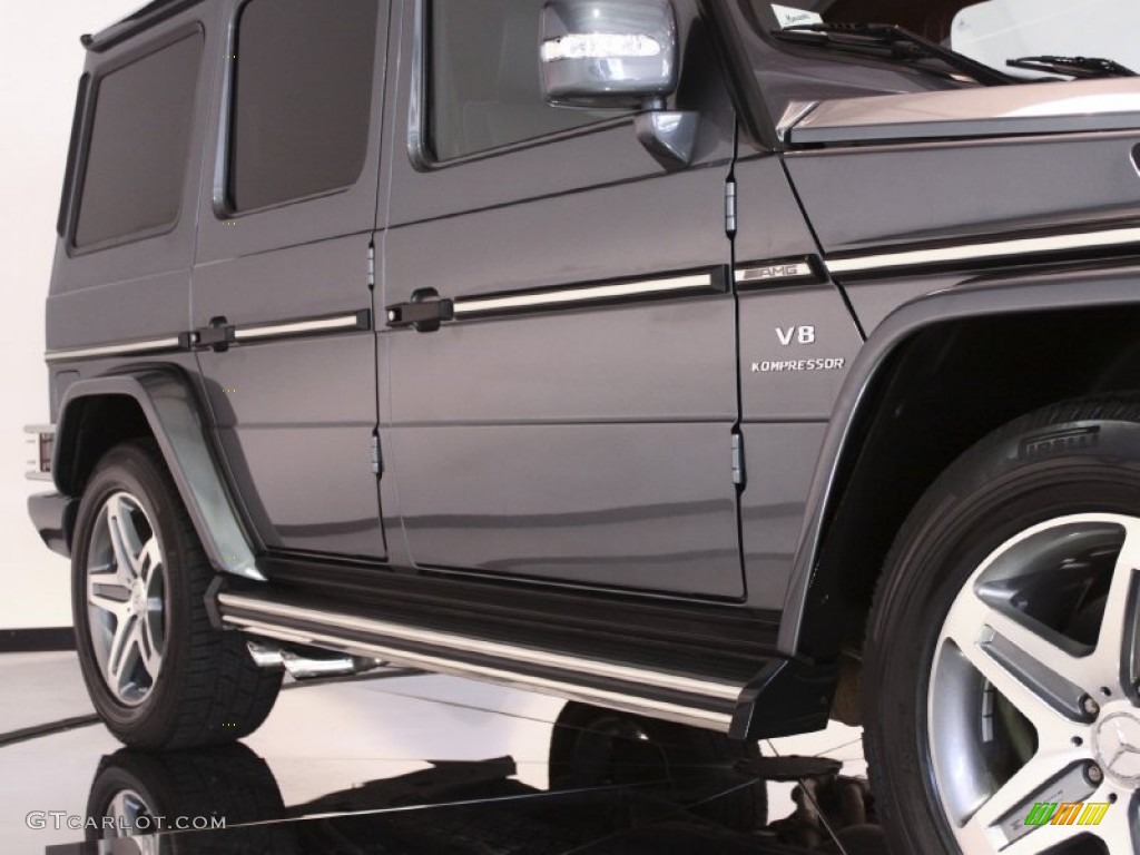 2009 G 55 AMG - Flint Grey Metallic / designo Charcoal photo #21