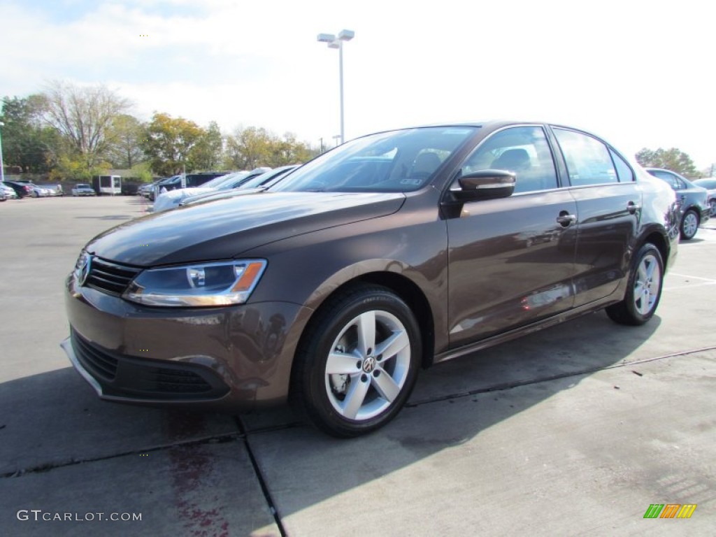 Toffee Brown Metallic 2012 Volkswagen Jetta TDI Sedan Exterior Photo #57495370