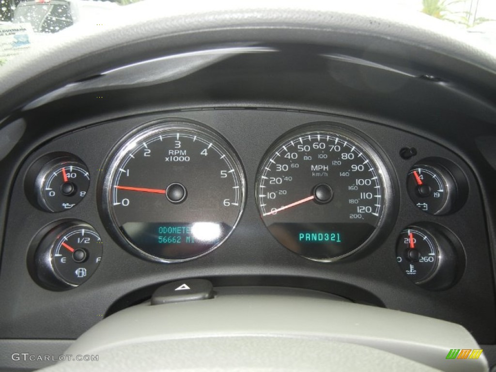 2008 Chevrolet Suburban 1500 LTZ Gauges Photo #57496533