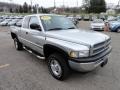 Bright Silver Metallic 2001 Dodge Ram 1500 Sport Club Cab 4x4 Exterior