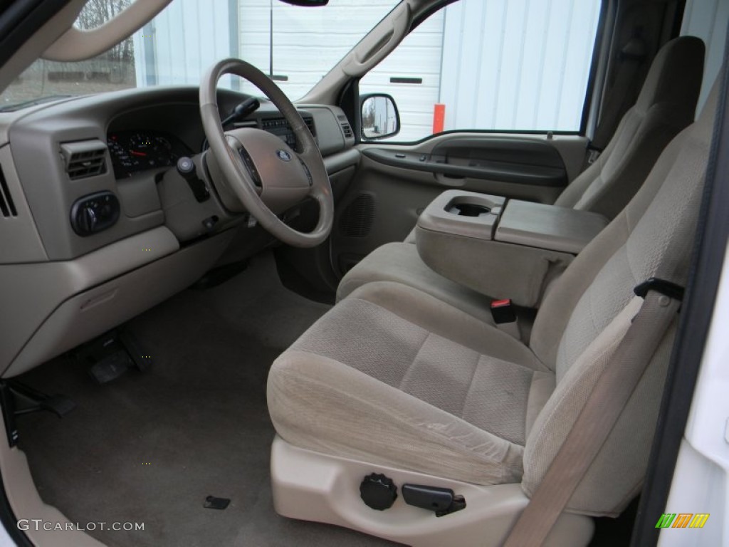 Medium Parchment Interior 2003 Ford Excursion XLT 4x4 Photo #57497077