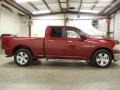 2009 Inferno Red Crystal Pearl Dodge Ram 1500 SLT Quad Cab  photo #6