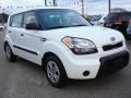 2010 Clear White Kia Soul 1.6  photo #8