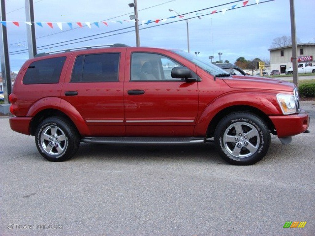 Inferno Red Crystal Pearl 2006 Dodge Durango Limited HEMI 4x4 Exterior Photo #57498046