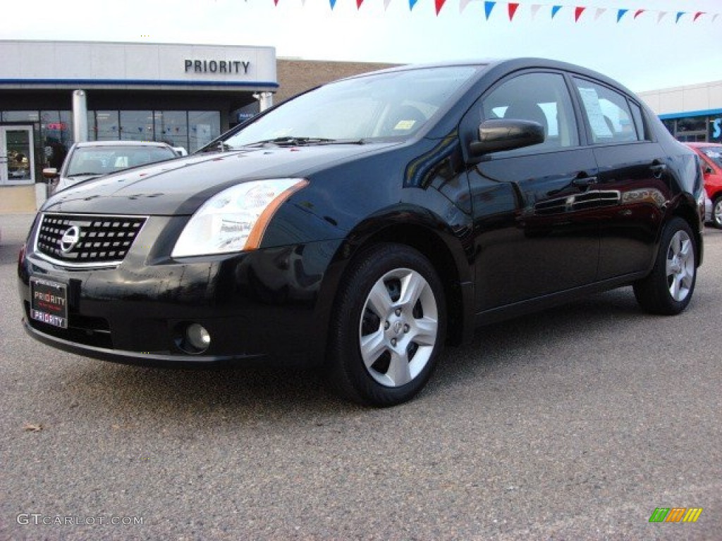 2008 Super Black Nissan Sentra 2 0 S 57486422 Gtcarlot