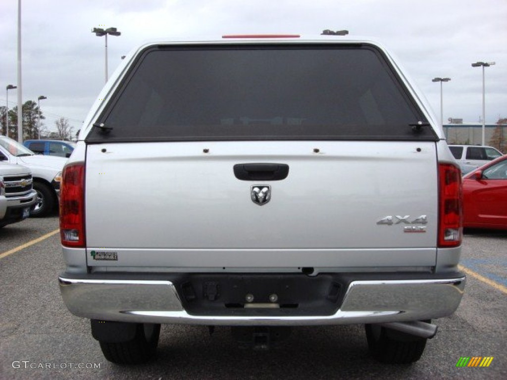 2006 Ram 1500 Big Horn Edition Quad Cab 4x4 - Bright Silver Metallic / Medium Slate Gray photo #4