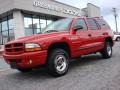 1998 Flame Red Dodge Durango SLT 4x4  photo #2