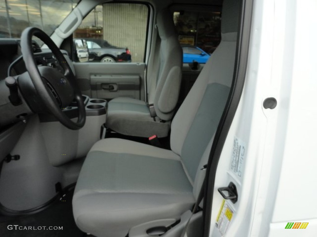 Medium Flint Interior 2011 Ford E Series Van E350 XLT Extended Passenger Photo #57499789