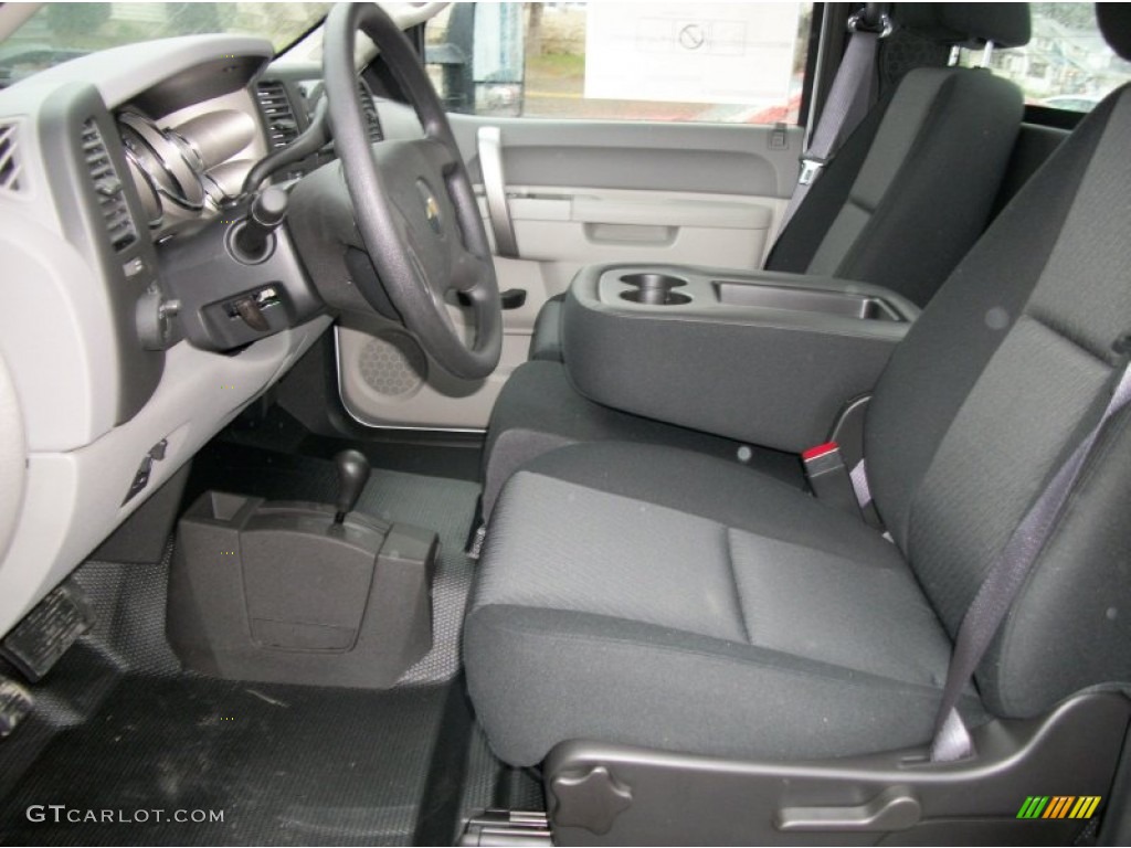 Dark Titanium Interior 2012 Chevrolet Silverado 3500HD LS Regular Cab 4x4 Photo #57499933
