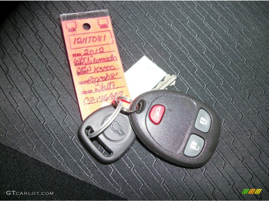 2012 Chevrolet Silverado 3500HD LS Regular Cab 4x4 Keys Photo #57499999