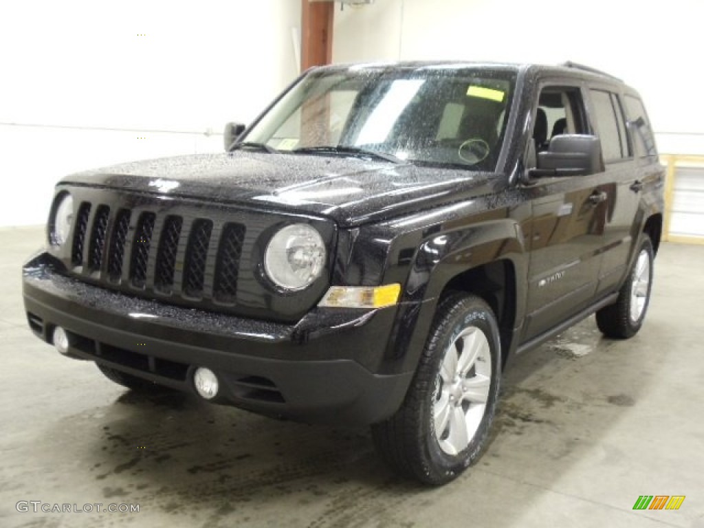 2012 Patriot Sport 4x4 - Black / Dark Slate Gray photo #1