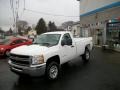 2012 Summit White Chevrolet Silverado 3500HD LS Regular Cab 4x4  photo #39