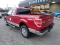 2012 Red Candy Metallic Ford F150 XLT SuperCab 4x4  photo #2