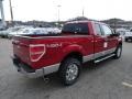 2012 Red Candy Metallic Ford F150 XLT SuperCab 4x4  photo #4