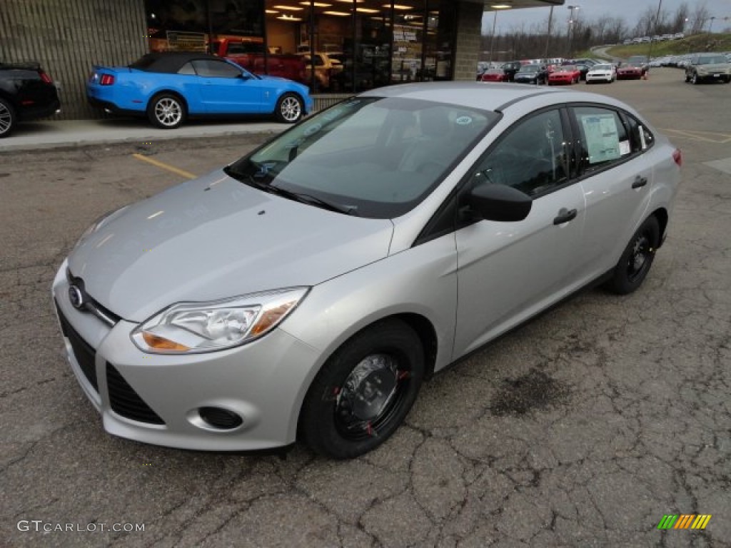 2012 Focus S Sedan - Ingot Silver Metallic / Charcoal Black photo #8