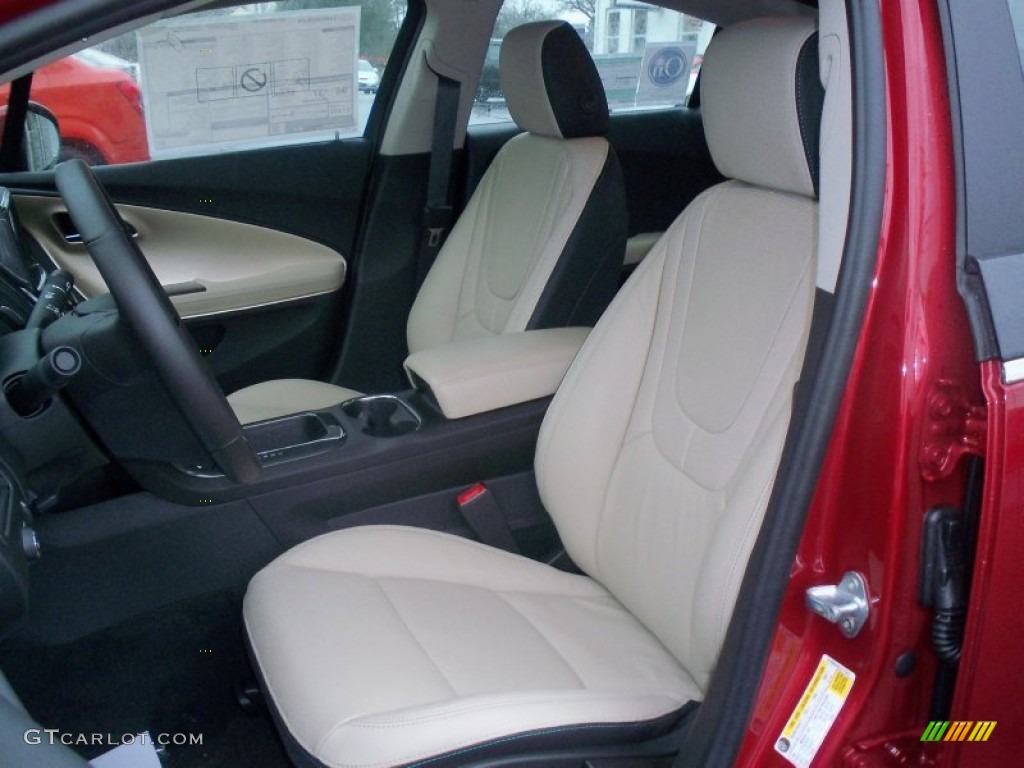 Light Neutral/Dark Accents Interior 2012 Chevrolet Volt Hatchback Photo #57500854