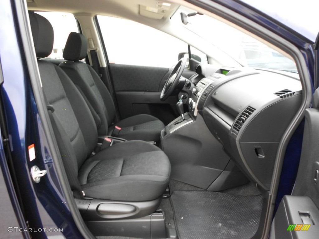 Black Interior 2010 Mazda MAZDA5 Sport Photo #57500878