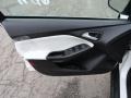 Arctic White Leather Door Panel Photo for 2012 Ford Focus #57500895
