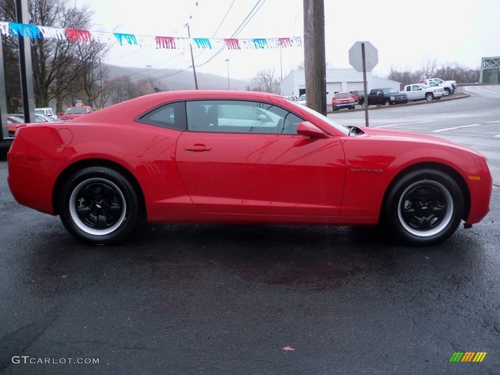 Victory Red 2012 Chevrolet Camaro LS Coupe Exterior Photo #57501283