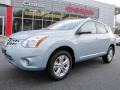 2012 Frosted Steel Nissan Rogue SV  photo #1