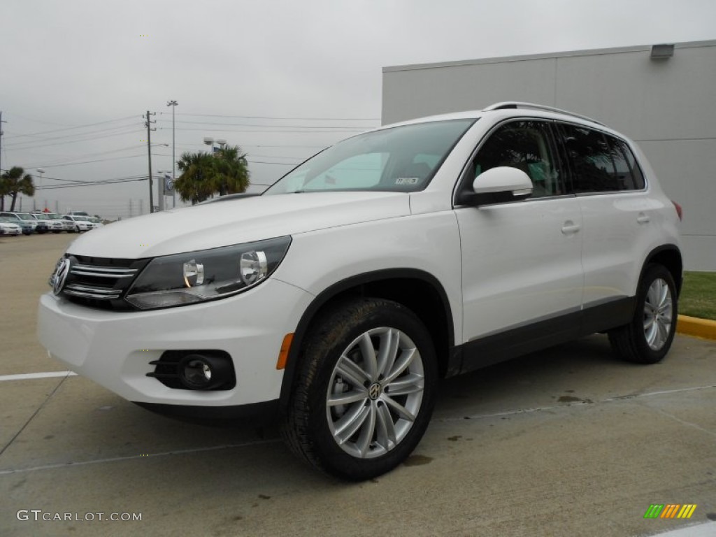 Candy White 2012 Volkswagen Tiguan SE Exterior Photo #57502479