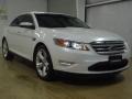 White Platinum Metallic Tri-Coat 2010 Ford Taurus SHO AWD Exterior