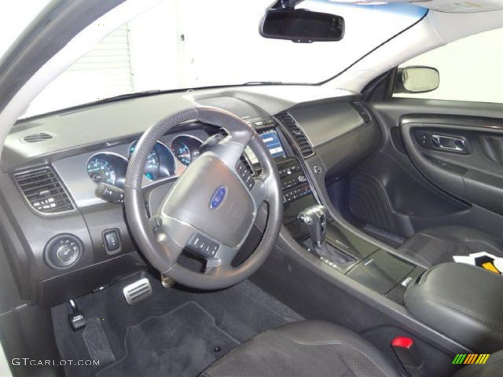 Charcoal Black Interior 2010 Ford Taurus SHO AWD Photo #57502604
