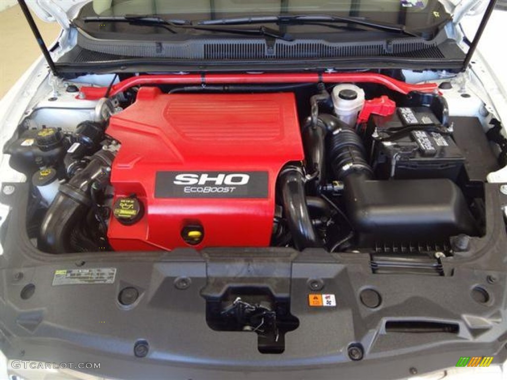 2010 Ford Taurus SHO AWD 3.5 Liter GTDI EcoBoost Twin-Turbocharged DOHC 24-Valve VVT V6 Engine Photo #57502835