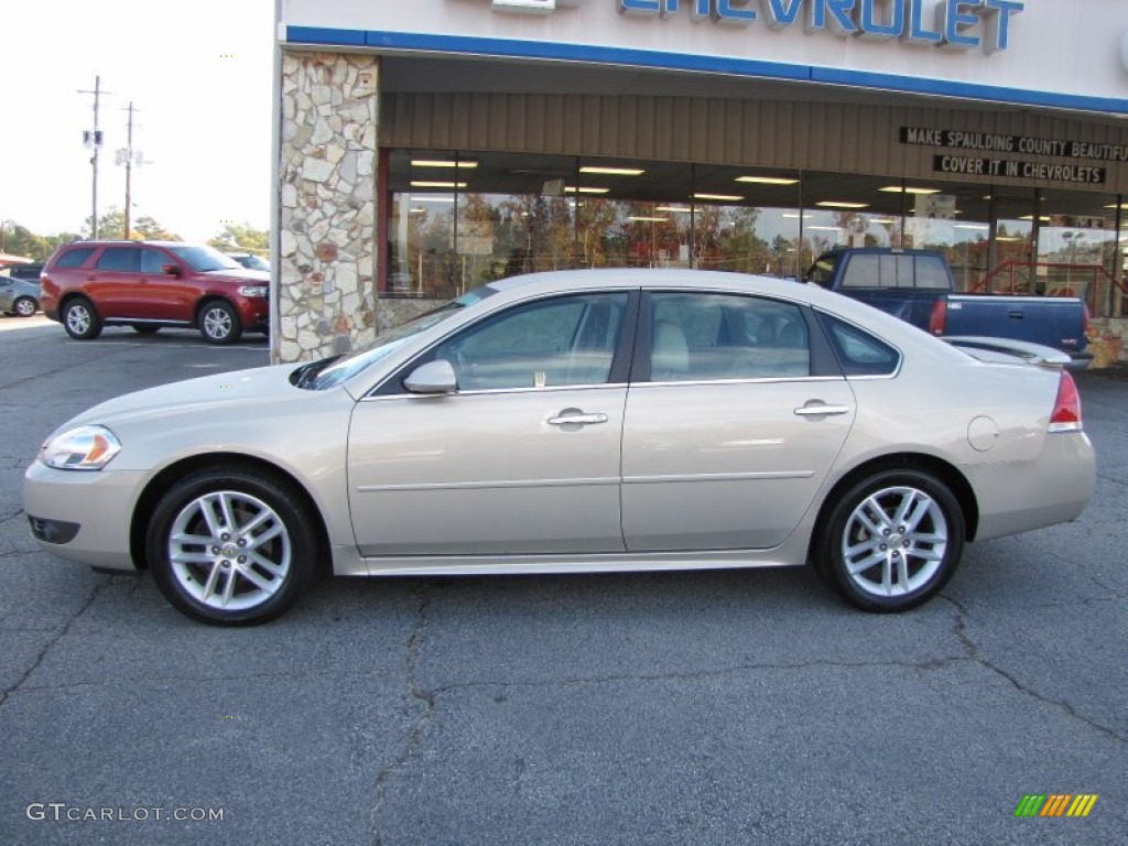 2011 Impala LTZ - Gold Mist Metallic / Neutral photo #2