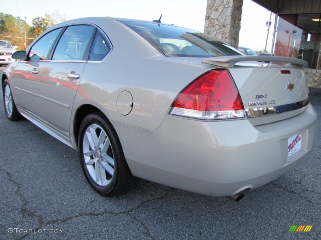 2011 Impala LTZ - Gold Mist Metallic / Neutral photo #3