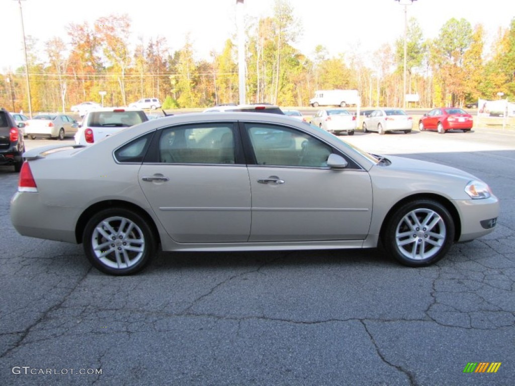2011 Impala LTZ - Gold Mist Metallic / Neutral photo #6
