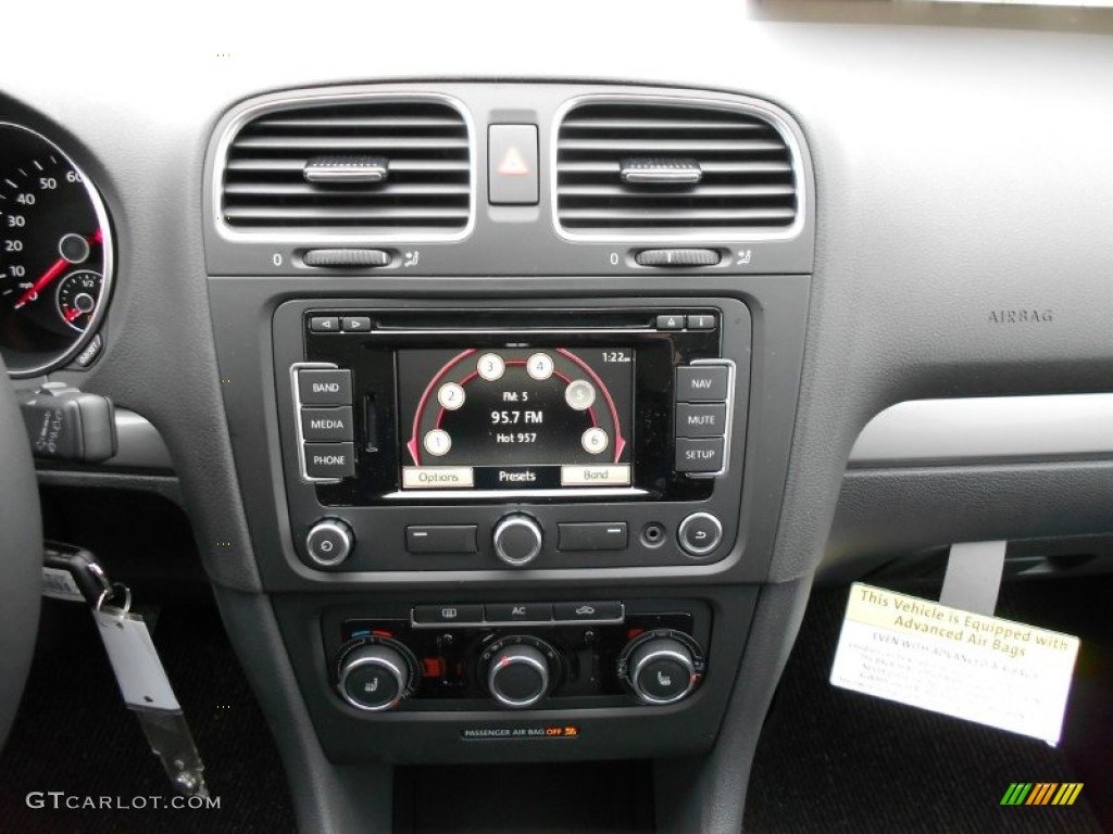 2012 Volkswagen Golf 2 Door TDI Controls Photo #57503017