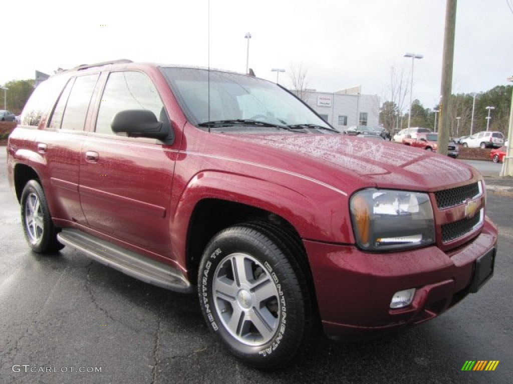 2007 TrailBlazer LT - Red Jewel Tint Coat / Ebony photo #1