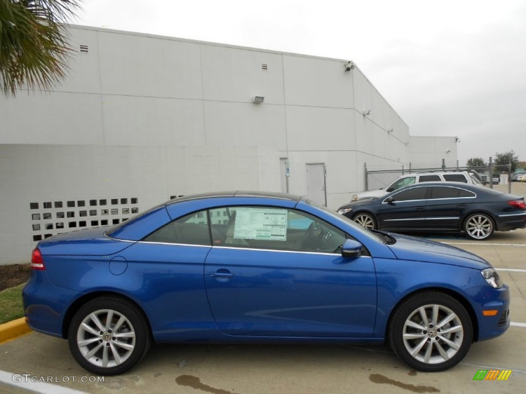 Rising Blue Metallic 2012 Volkswagen Eos Komfort Exterior Photo #57503161