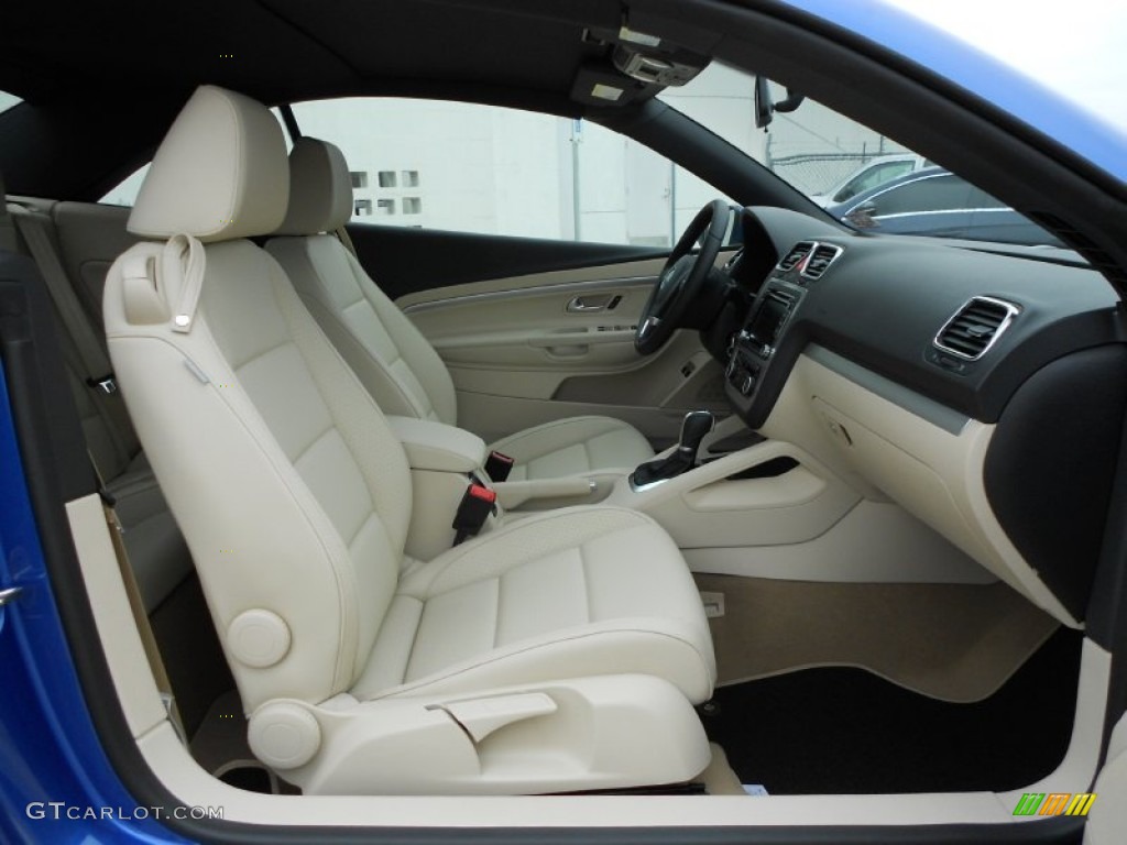 Cornsilk Beige Interior 2012 Volkswagen Eos Komfort Photo #57503208