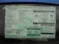  2012 Eos Komfort Window Sticker
