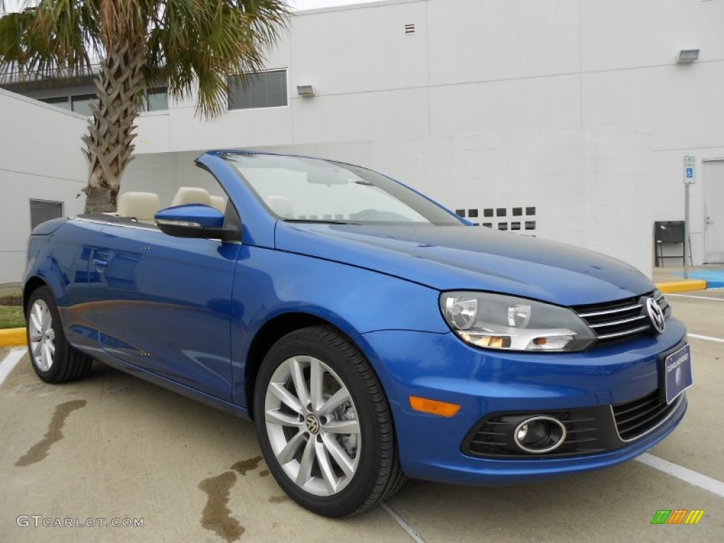 Rising Blue Metallic 2012 Volkswagen Eos Komfort Exterior Photo #57503318