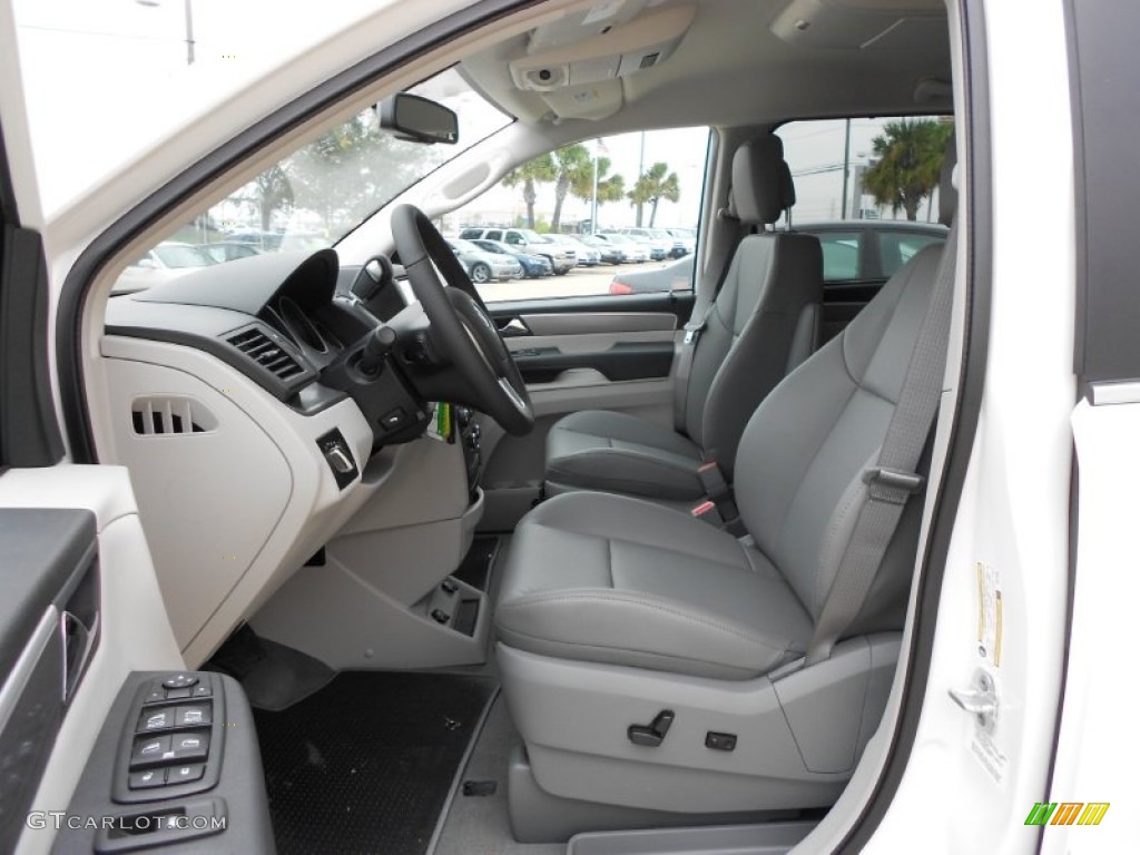 Aero Gray Interior 2012 Volkswagen Routan SE Photo #57503479
