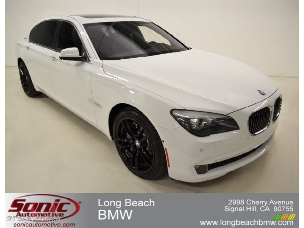 2011 7 Series ActiveHybrid 750Li Sedan - Alpine White / Black photo #1