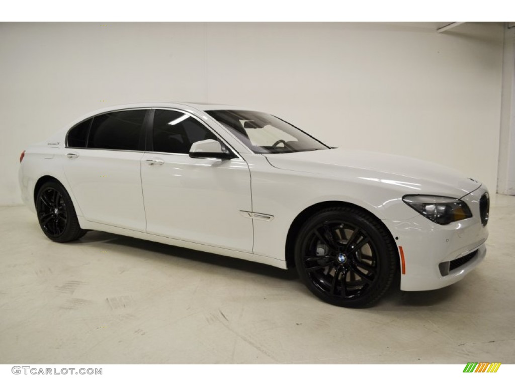 Alpine White 2011 BMW 7 Series ActiveHybrid 750Li Sedan Exterior Photo #57503944