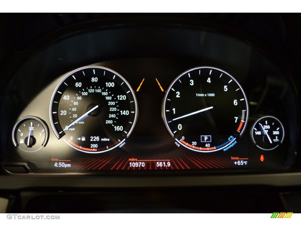 2011 BMW 7 Series ActiveHybrid 750Li Sedan Gauges Photo #57504112
