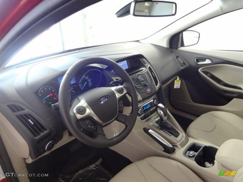 2012 Focus SEL Sedan - Red Candy Metallic / Stone photo #10