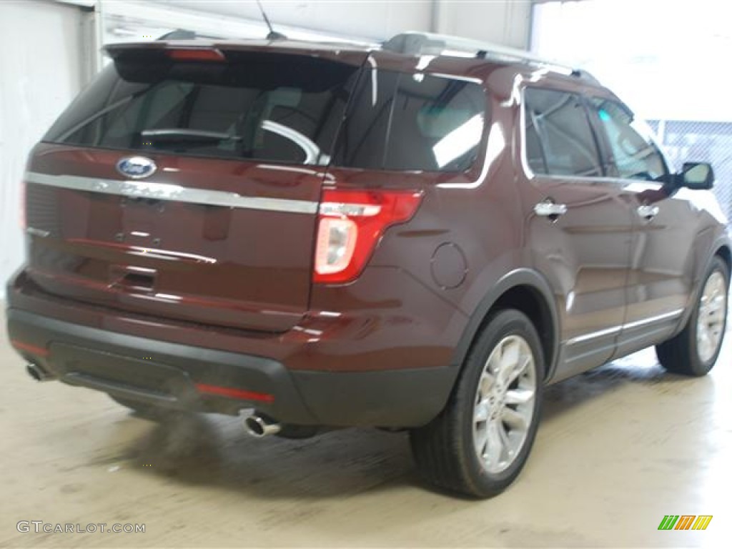 2012 Explorer Limited - Cinnamon Metallic / Charcoal Black photo #4